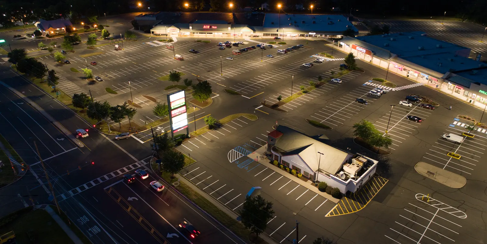 Fairgrounds Plaza after WLS work