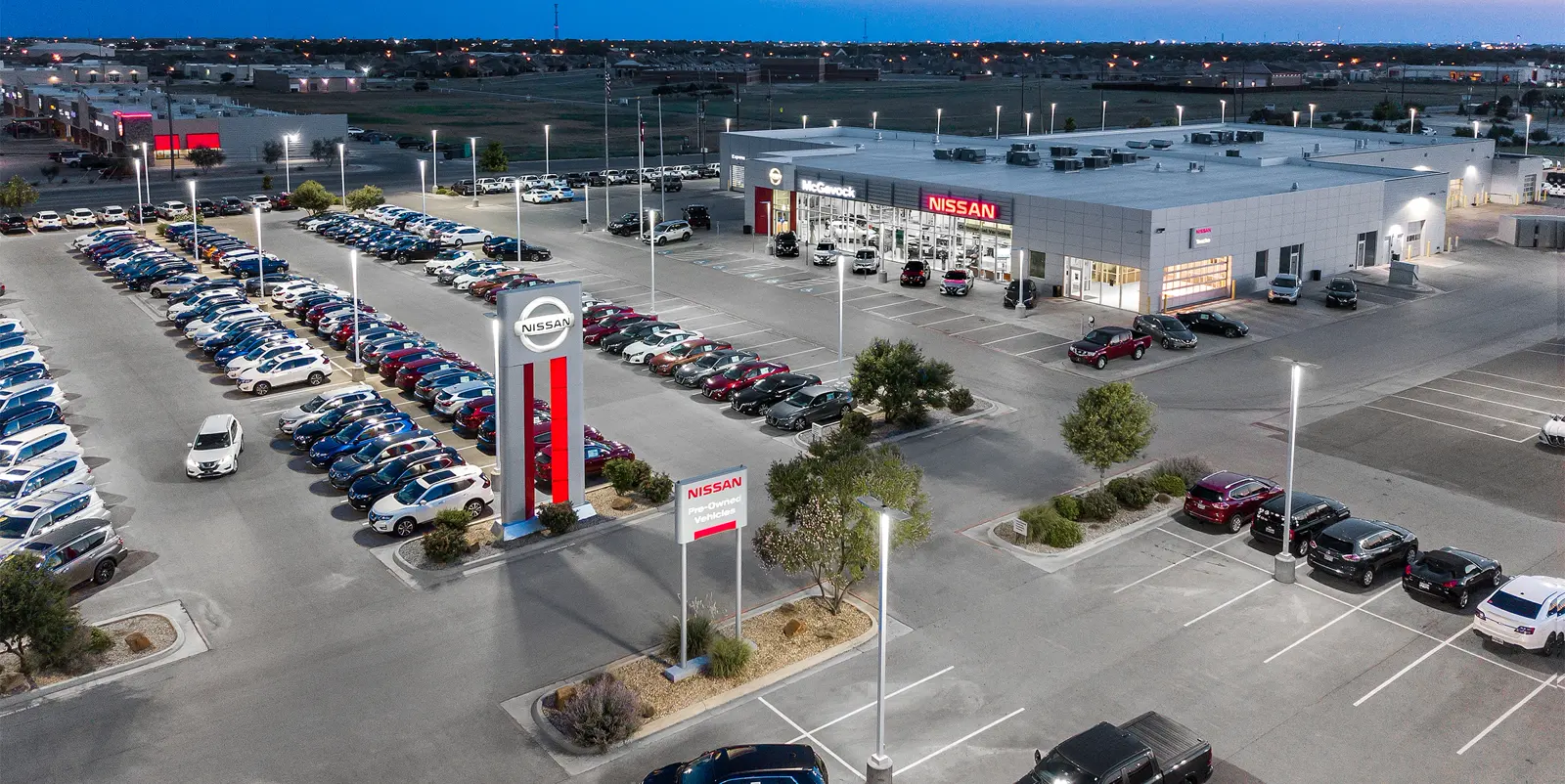McGavock Nissan after WLS work