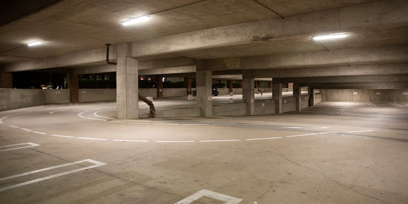 Ross Tower Garage after WLS work