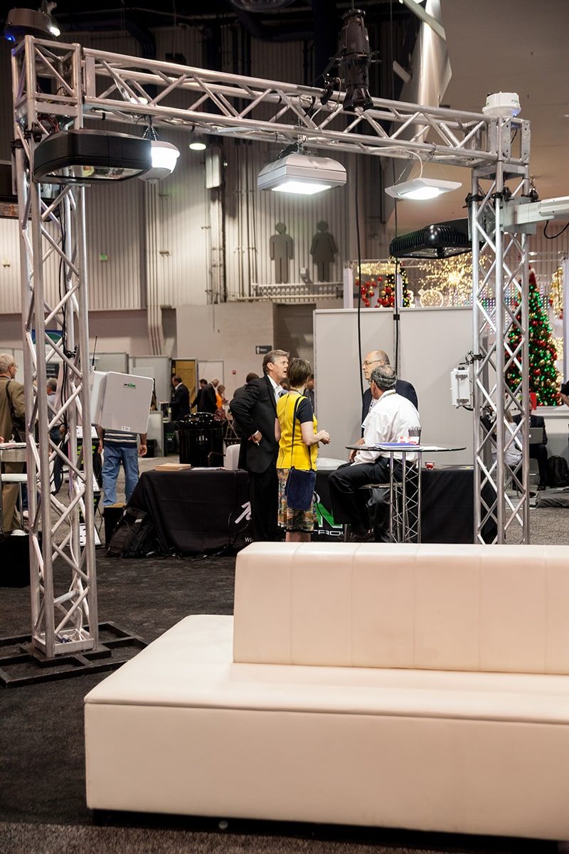 WLS Lighting Booth at ICSC RECon 2015