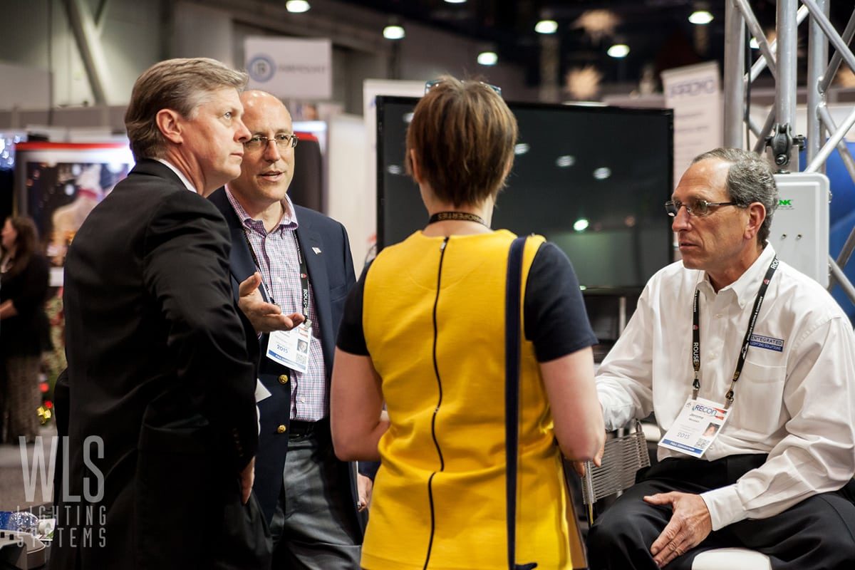 WLS Lighting Booth at ICSC RECon 2015