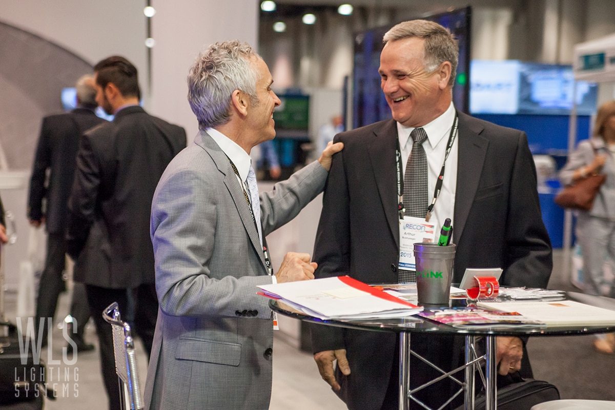 WLS Lighting Booth at ICSC RECon 2015