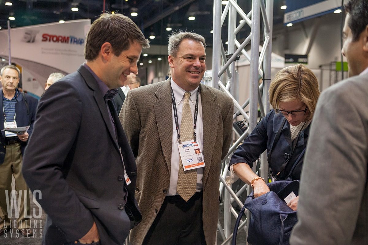 WLS Lighting Booth at ICSC RECon 2015