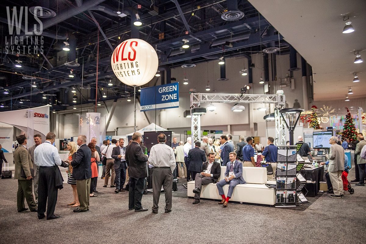 WLS Lighting Booth at ICSC RECon 2015