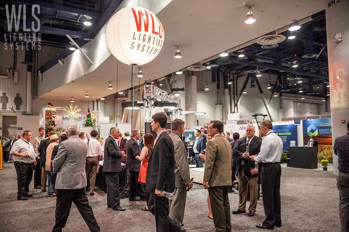 WLS Lighting Booth at ICSC RECon 2015