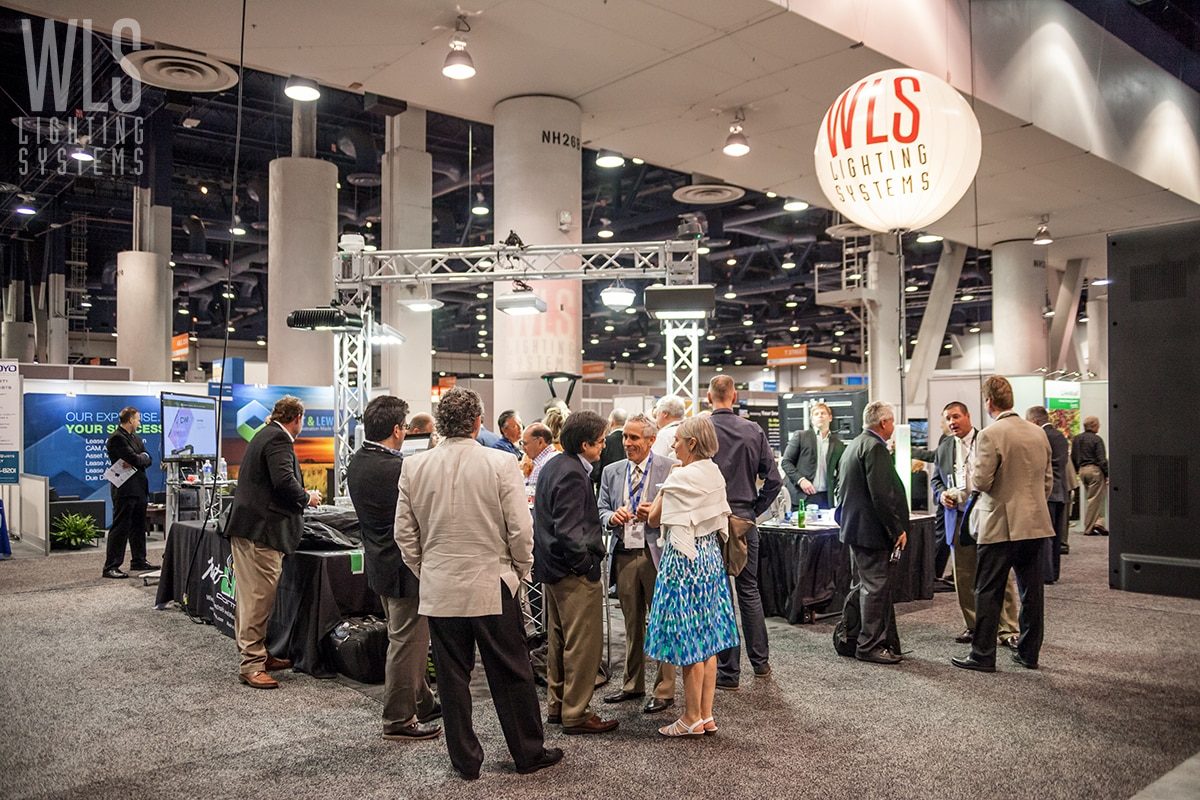 WLS Lighting Booth at ICSC RECon 2015