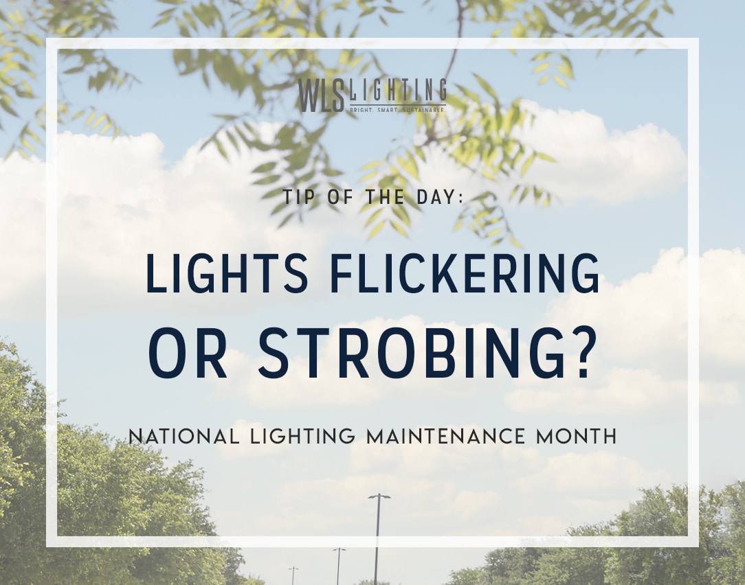 Are your lights flickering or strobing?