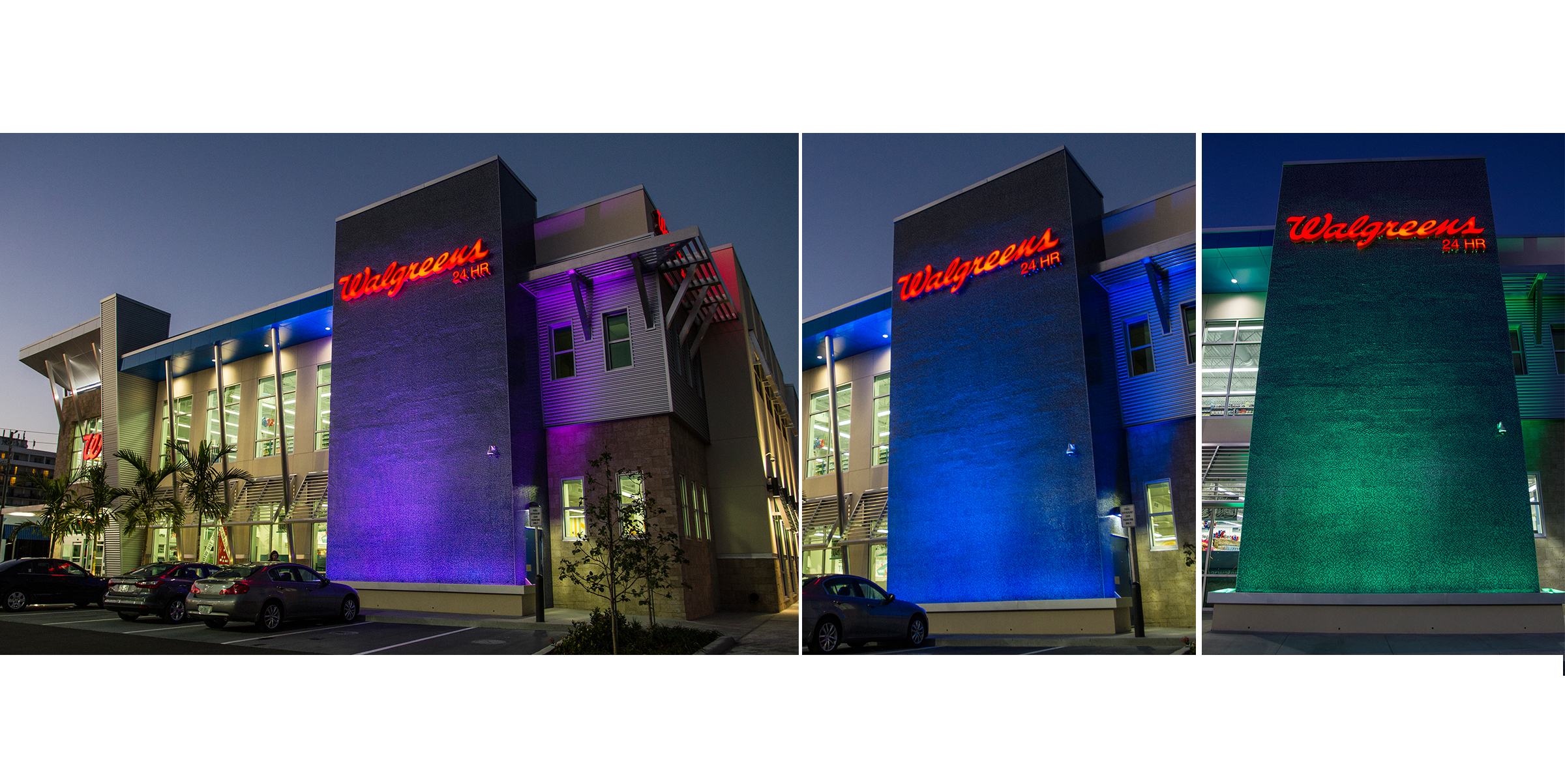 Color Changing LED Lighting Project Walgreens WLS Lighting Systems