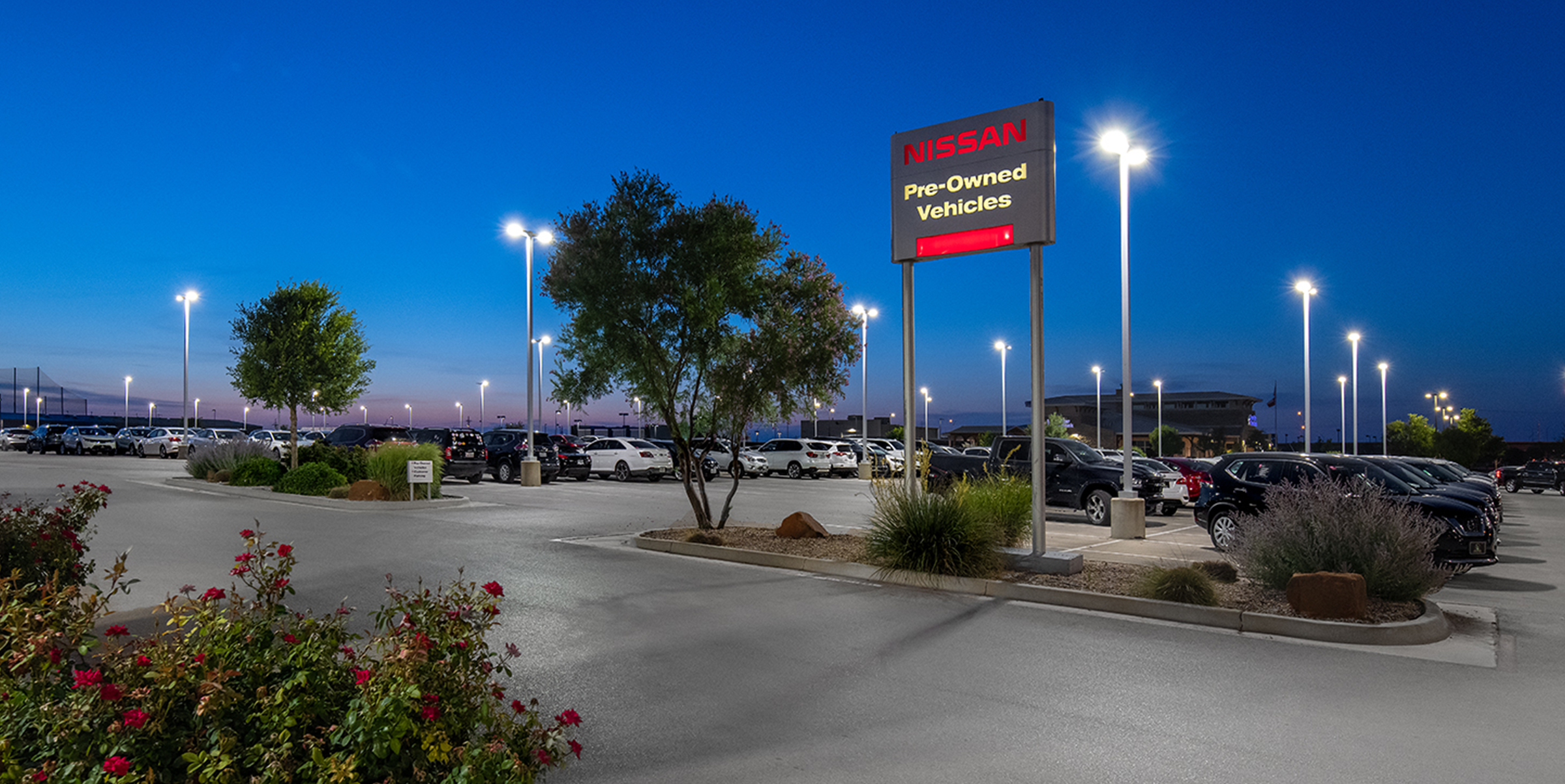 LED Lighting Auto Dealership LED Upgrade Lubbock, TX