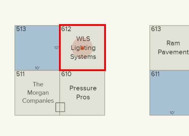 Find WLS Lighting at ICSC Carolinas 2022