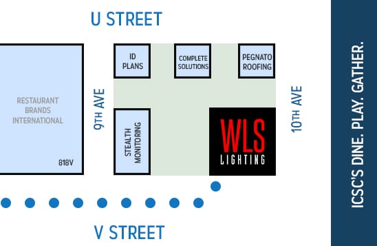 Find WLS Lighting at ICSC Las Vegas 2024